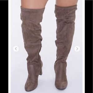 F21 Wide Width Boots size 9W